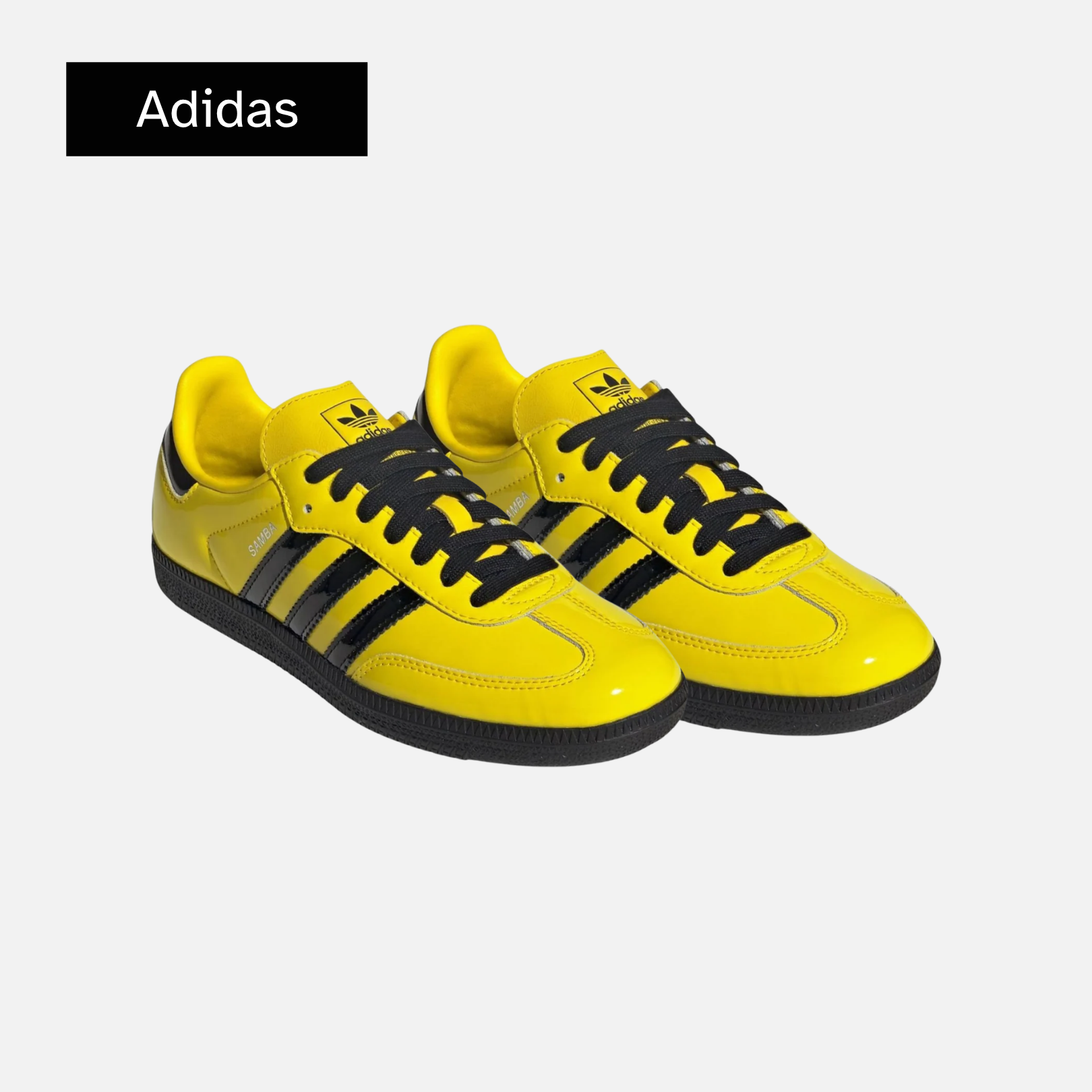 Adidas Wmns Samba OG 'Yellow Core Black Silver'