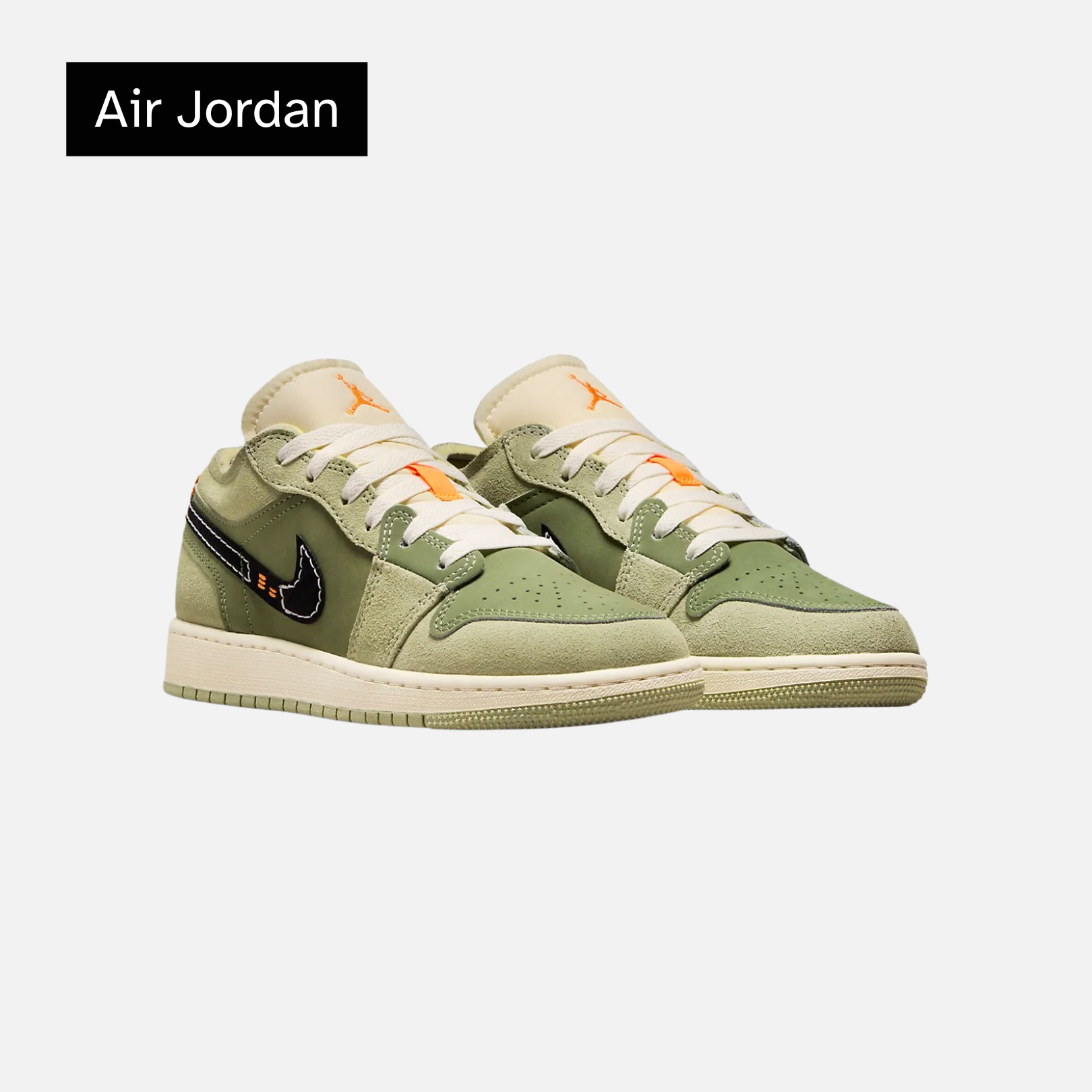 Air Jordan 1 Low SE Craft GS 'Sky J Light Olive'