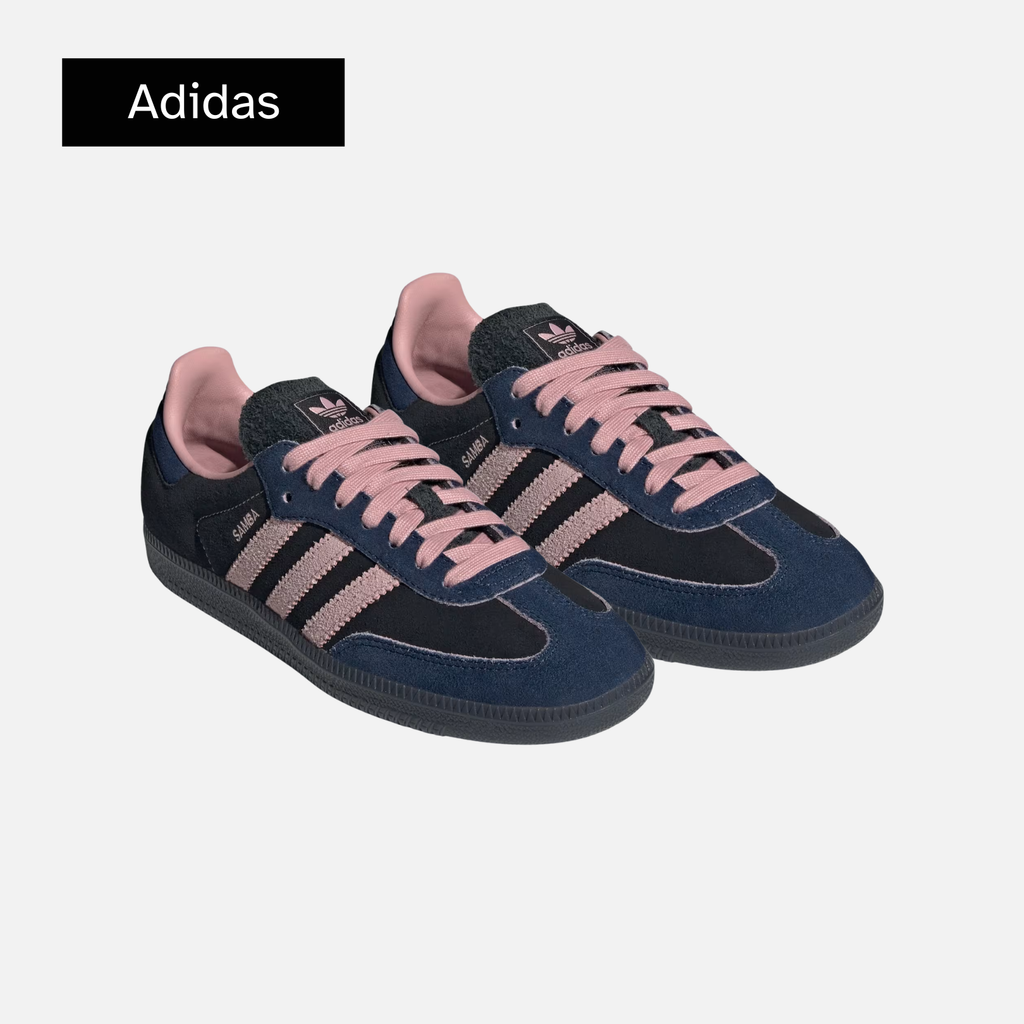 adidas Wmns Samba OG 'Black Wonder Mauve Indigo'