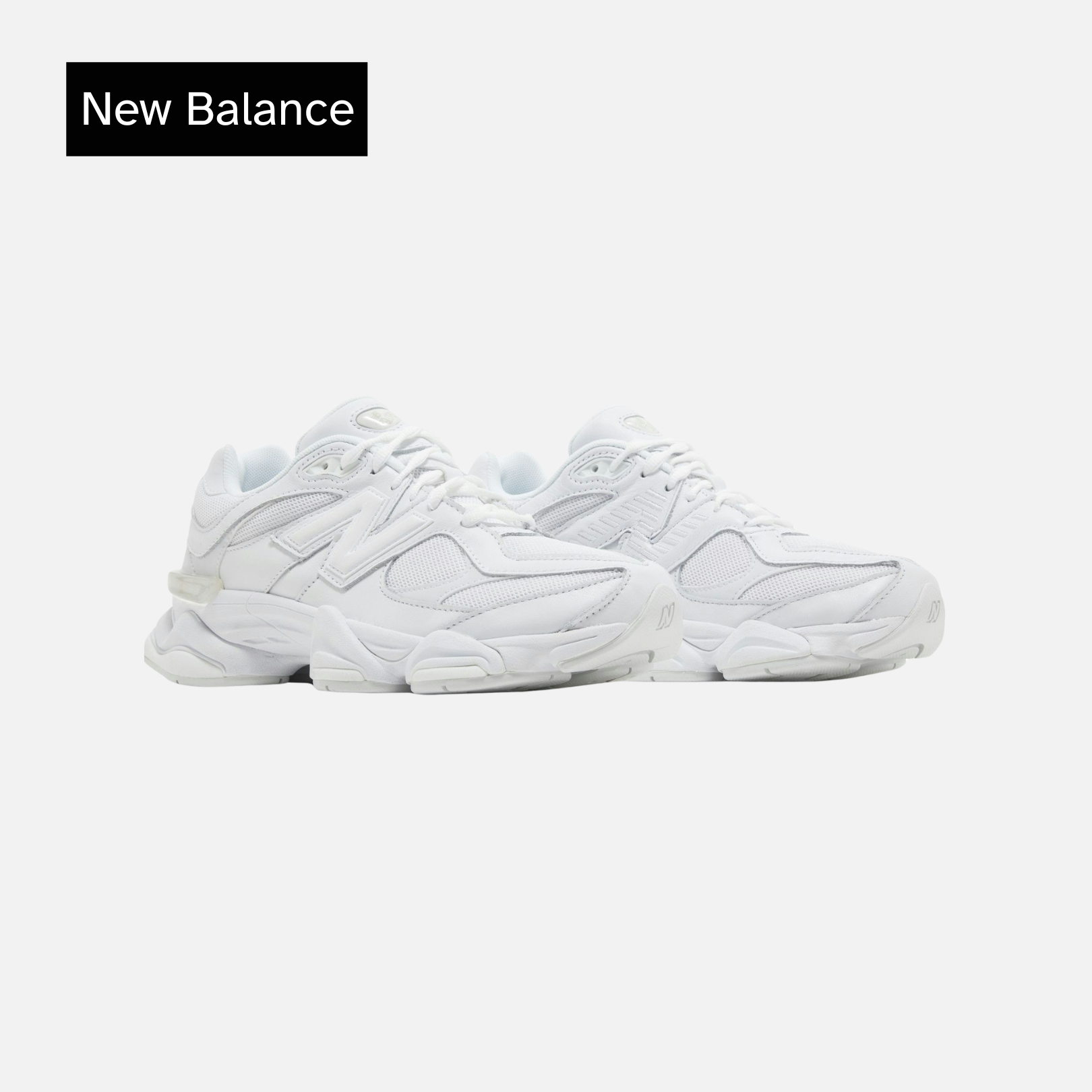 New Balance 9060 'Triple White'