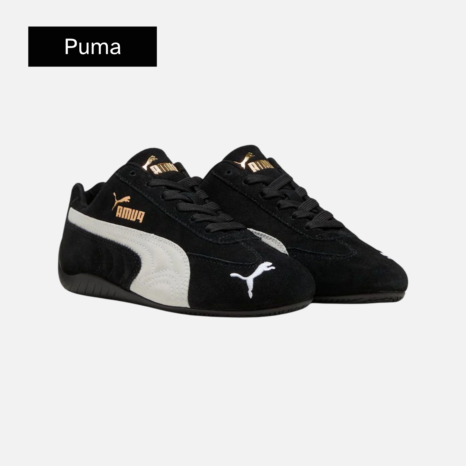 Puma Speedcat OG Jr 'Black White'