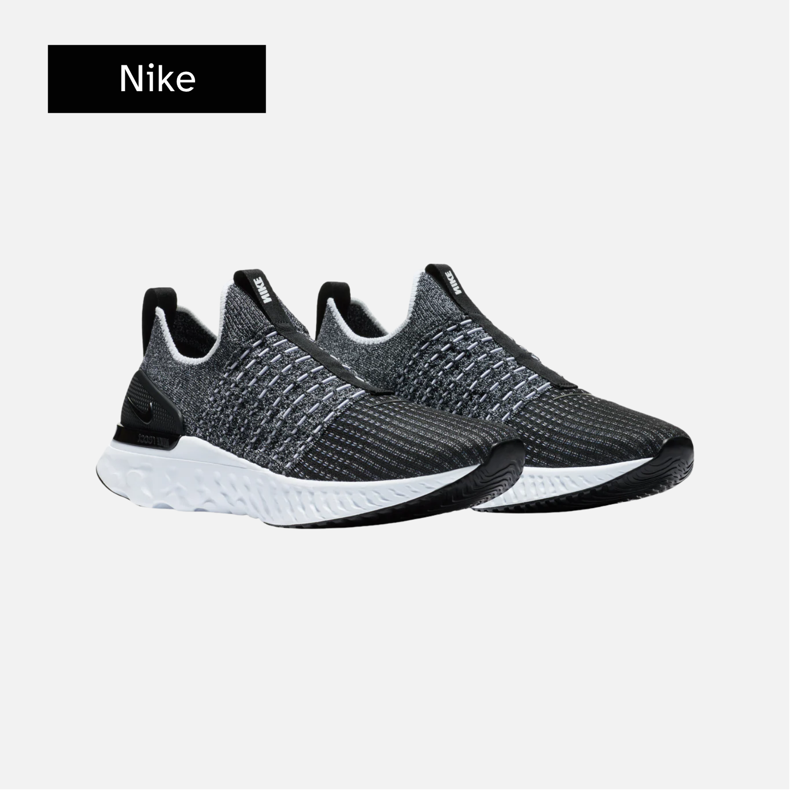 Nike React Phantom Run Flyknit 2 'Black Smoke Grey'