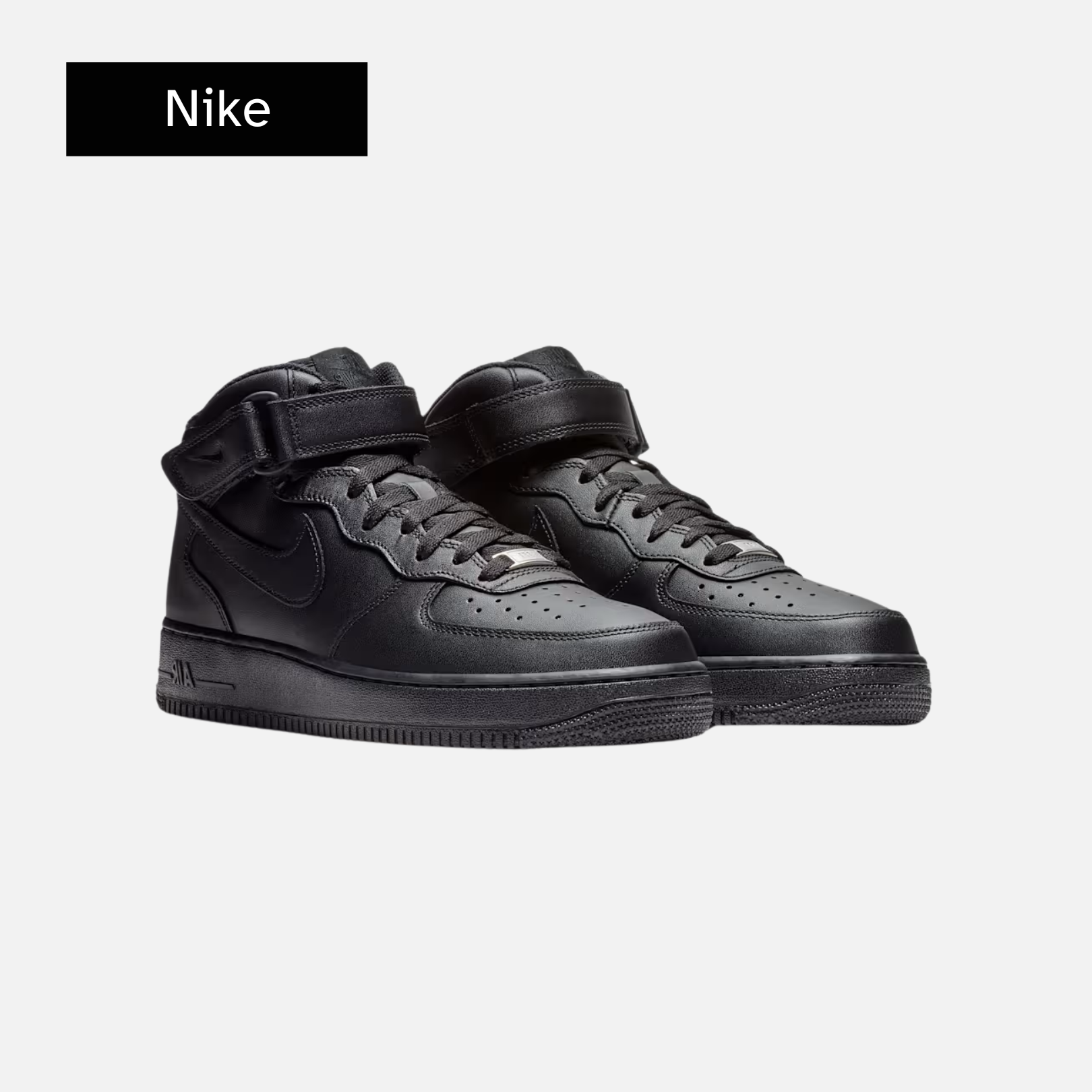 Nike Air Force 1 Mid '07 'Triple Black'