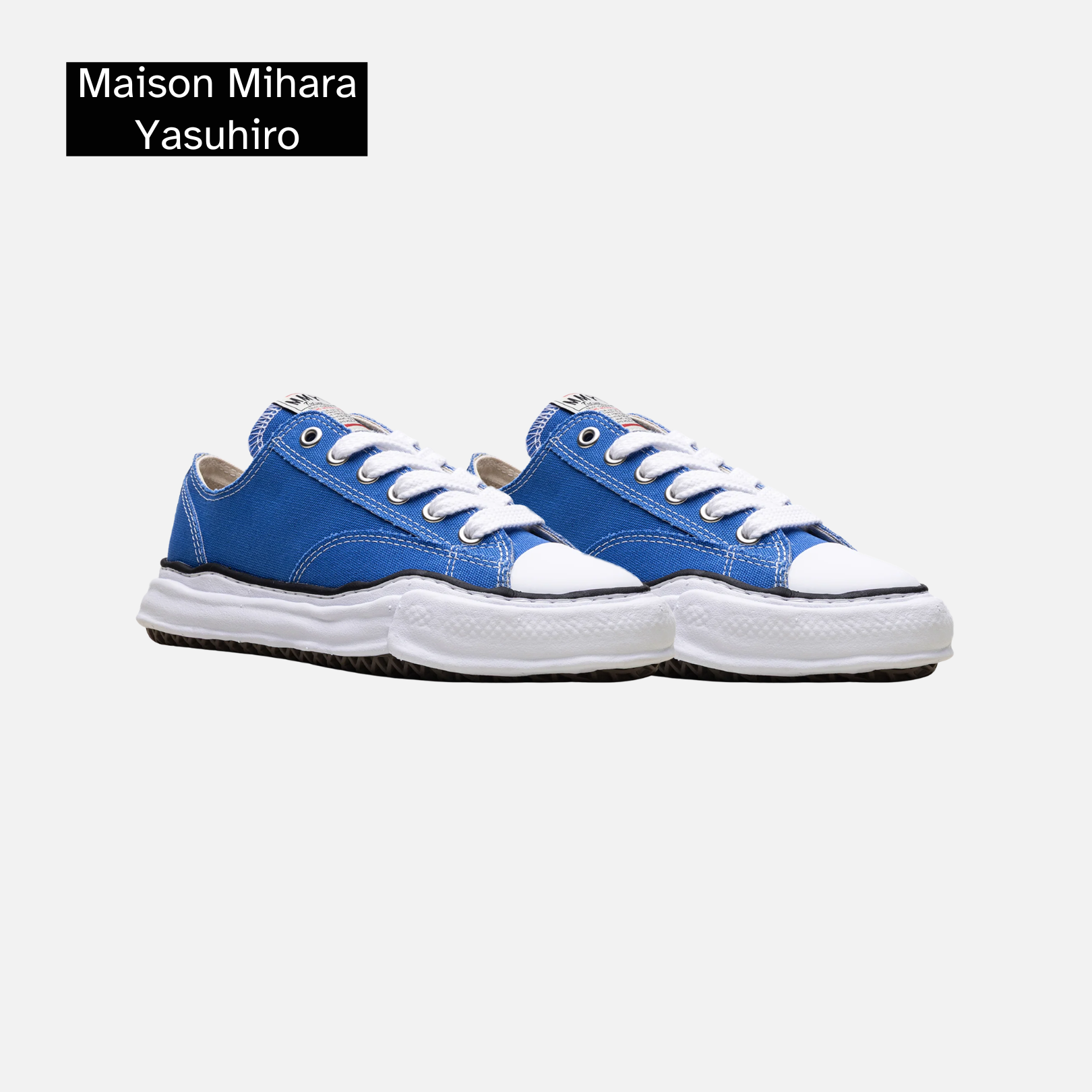Maison Mihara Yasuhiro Hank OG Sole Canvas Low 'Clear Blue'