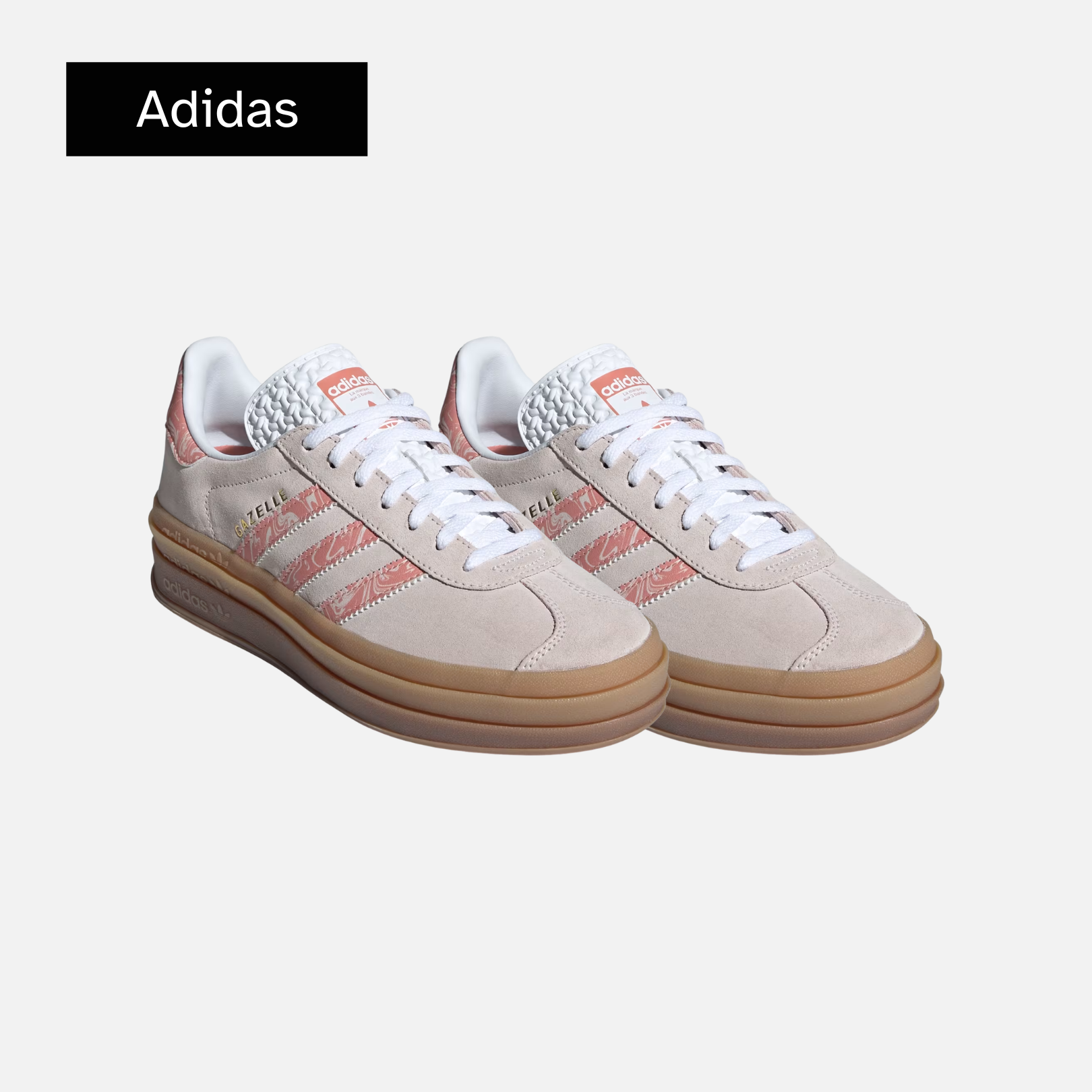 Adidas Wmns Gazelle Bold 'Putty Mauve Marble'