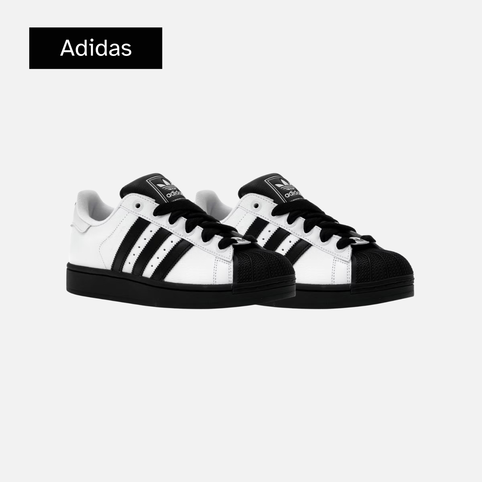 adidas Superstar 2 'White Black Sole'