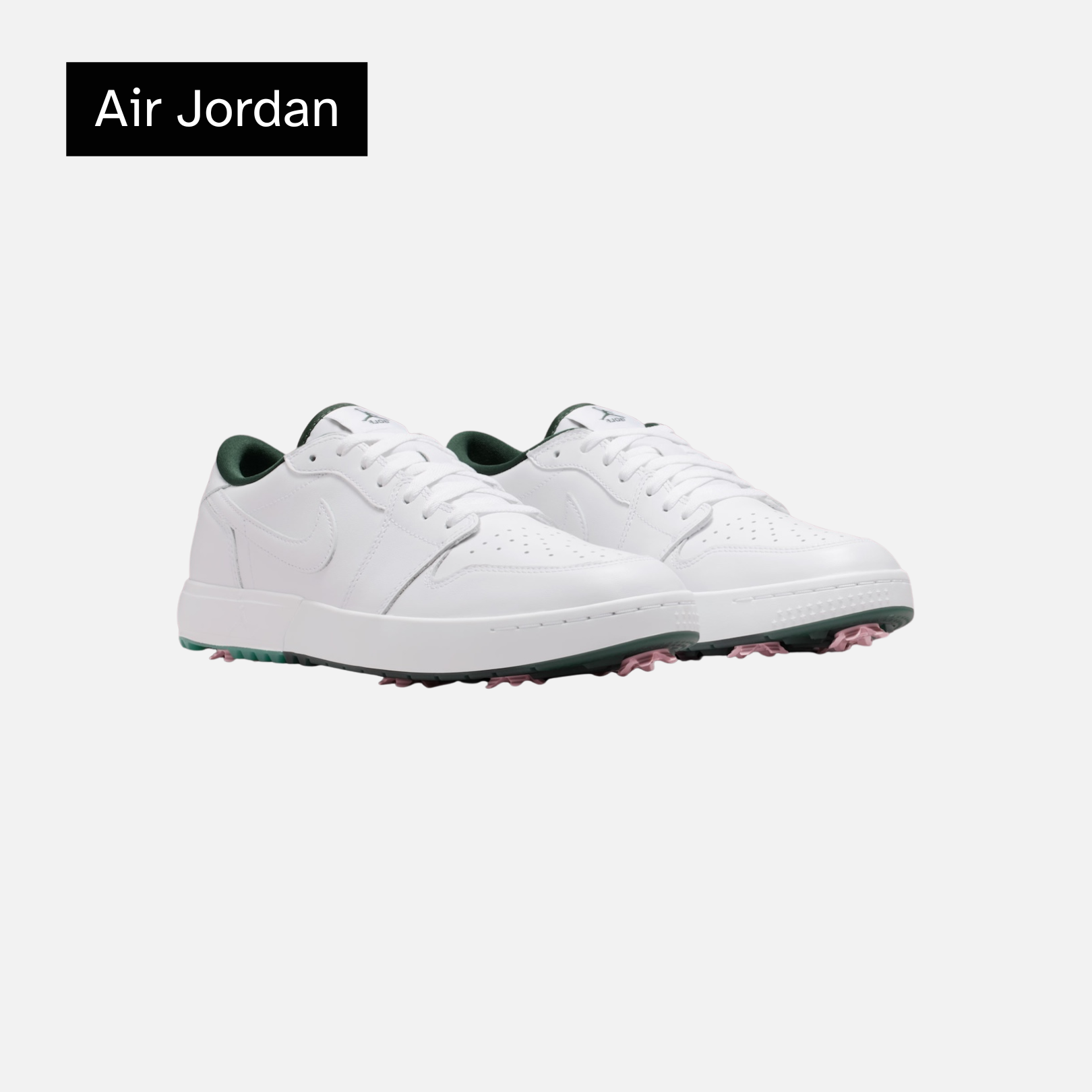 Air Jordan 1 Low Golf Spiked 'White Fir'