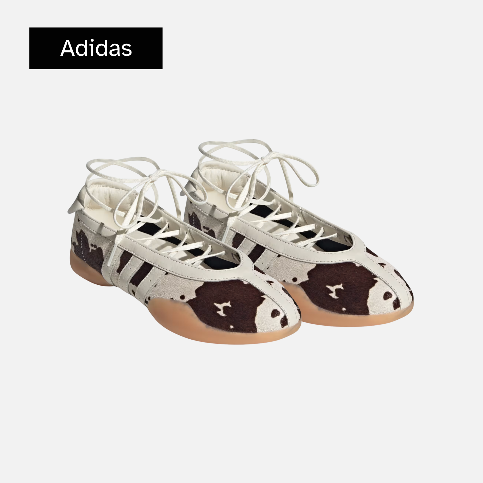 adidas Women's Taekwondo Mei Ballet "Cow Print"