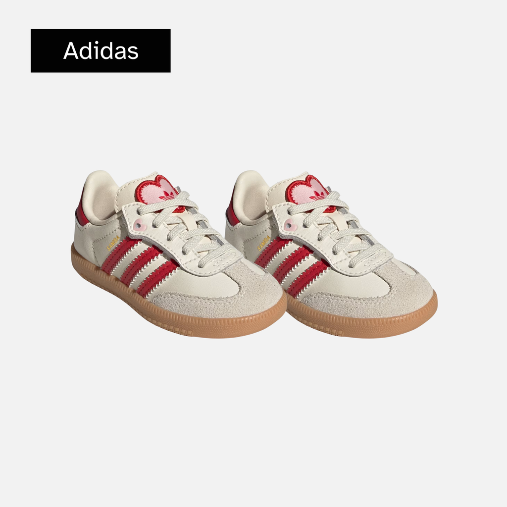 adidas Samba OG I 'Cream White Better Scarlet Gum'