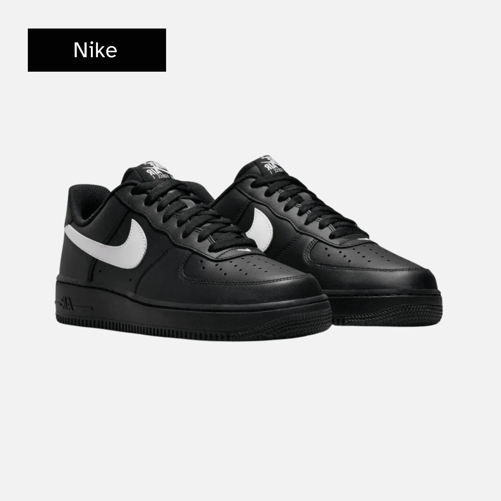 Nike Air Force 1 Low '07 'Black Wolf Grey'