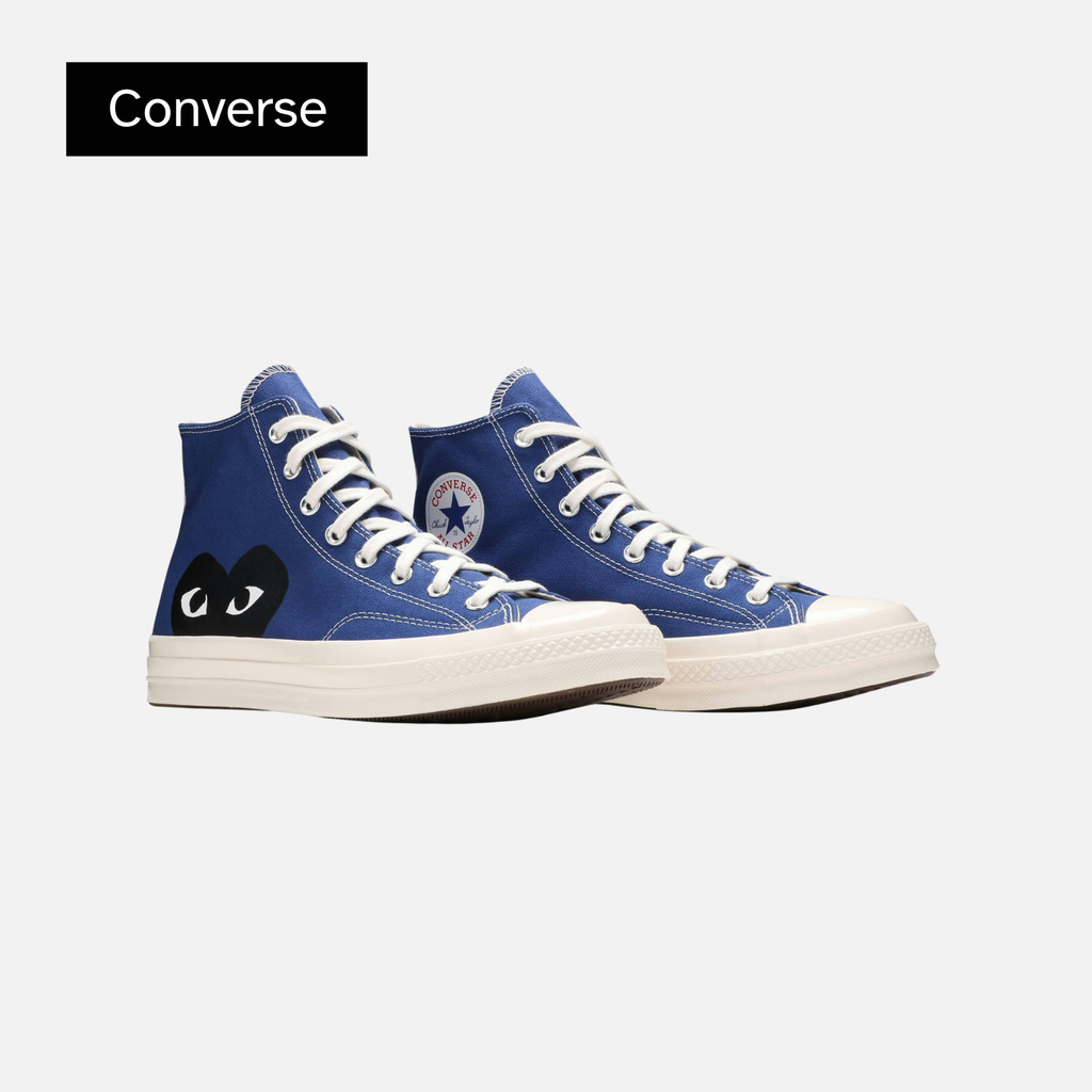 Comme des Garçons PLAY x Converse Chuck 70 High 'Blue Quartz'