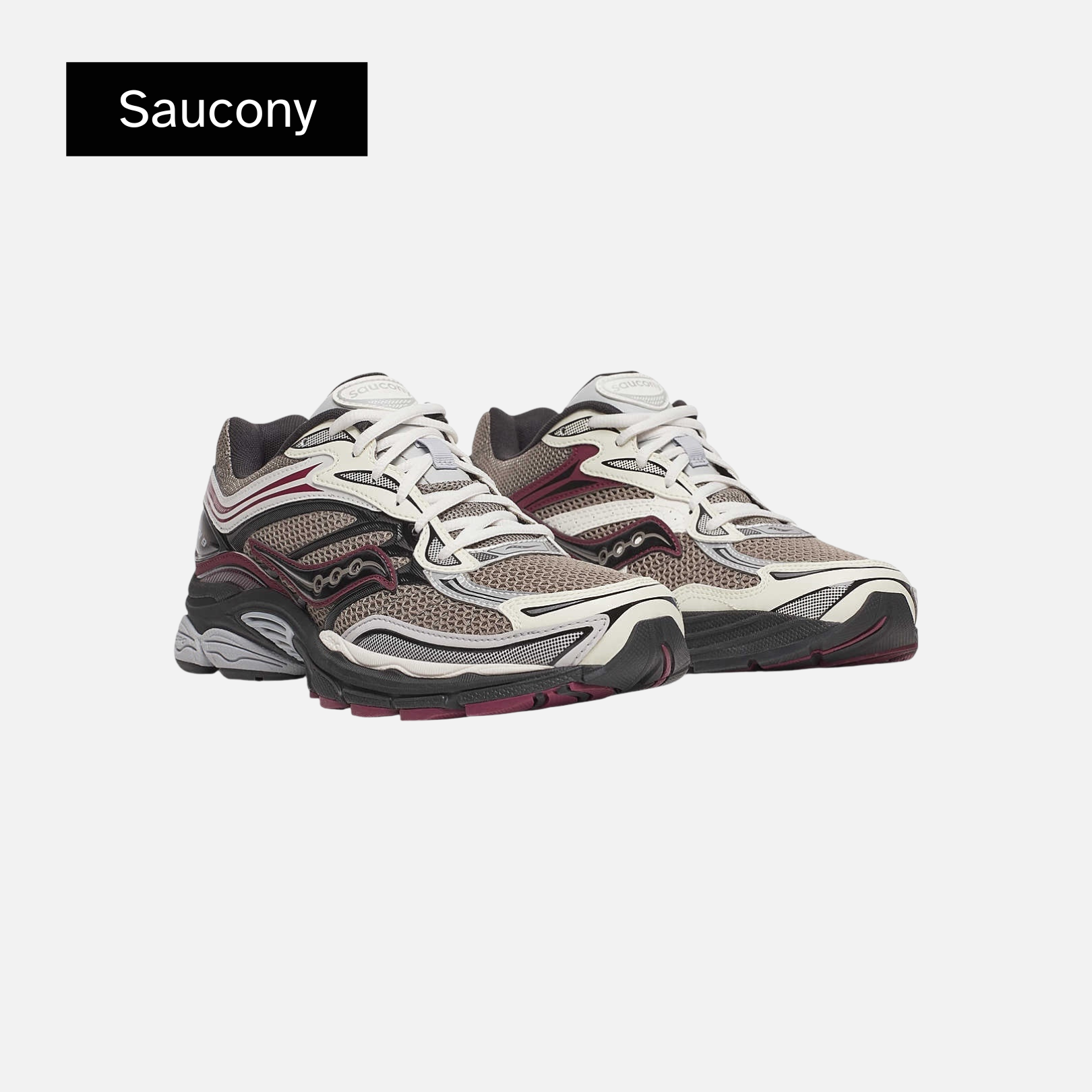 Saucony ProGrid Omni 9 'Tan Maroon'