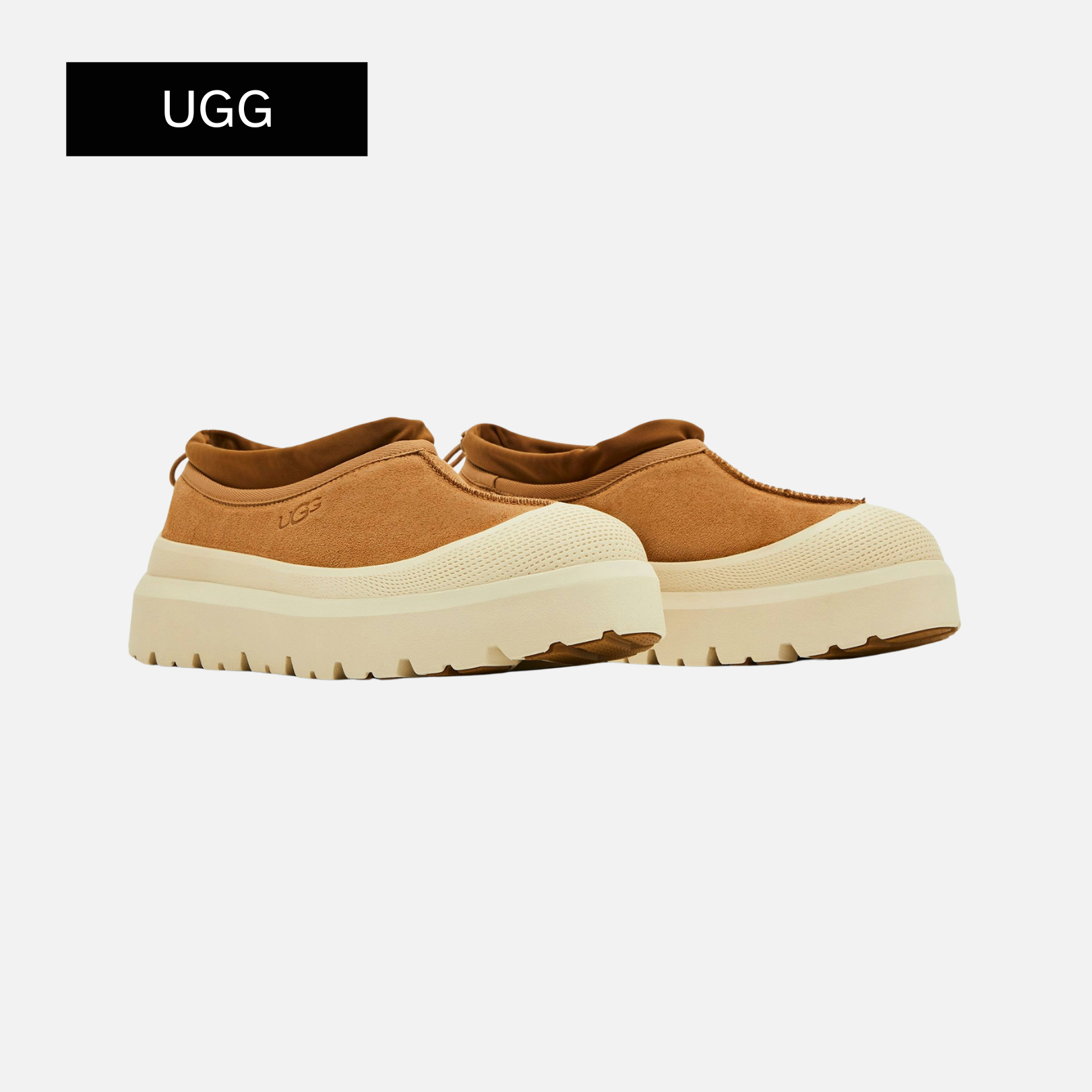 UGG Tasman Weather Hybrid Slipper 'Chestnut Whitecap'
