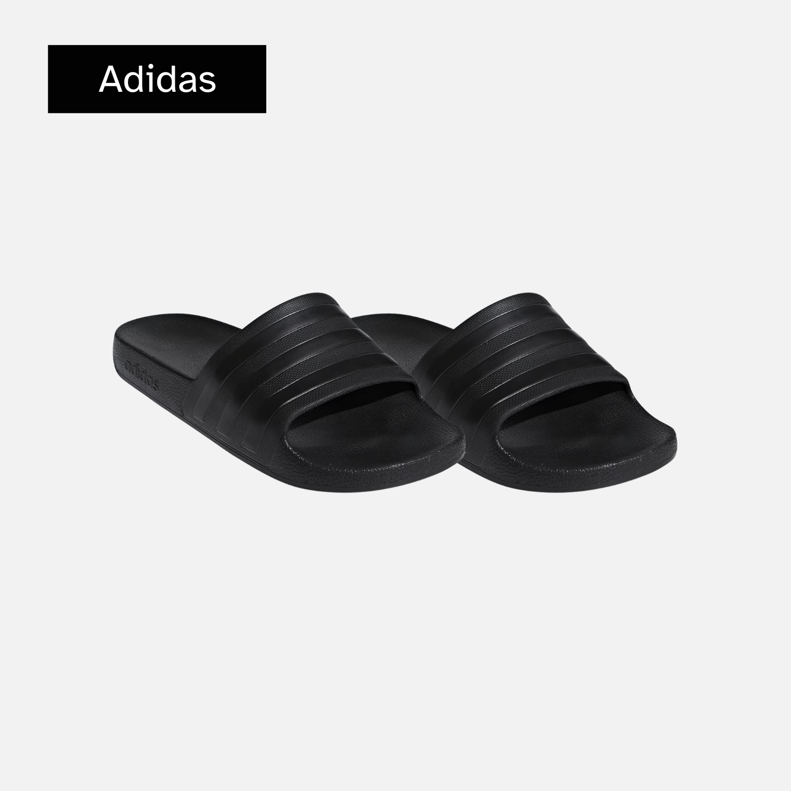 Adidas Adilette Aqua 'Core Black'