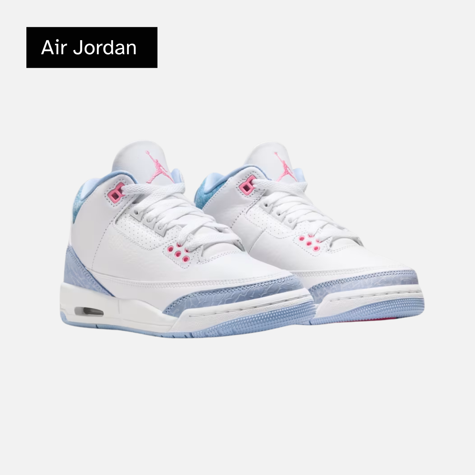 Air Jordan 3 Retro GS 'White Cobalt Bliss'