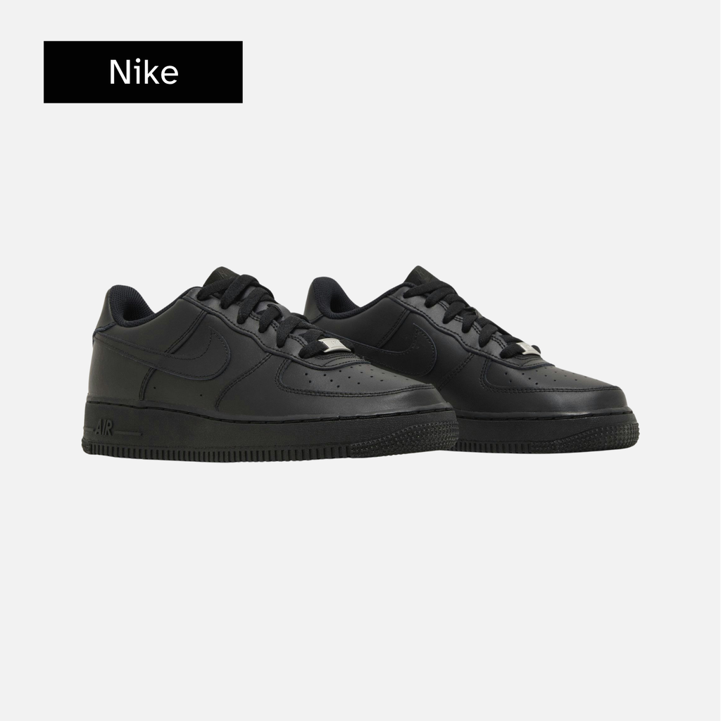 Nike Air Force 1 LE GS 'Triple Black'