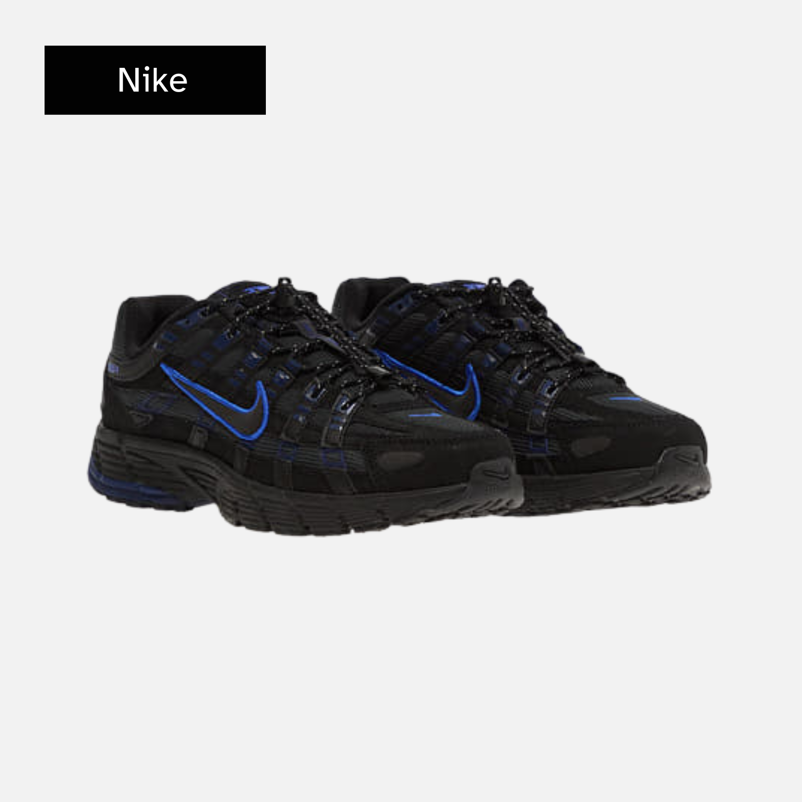 Nike P-6000 'Black Anthracite Blue Void'