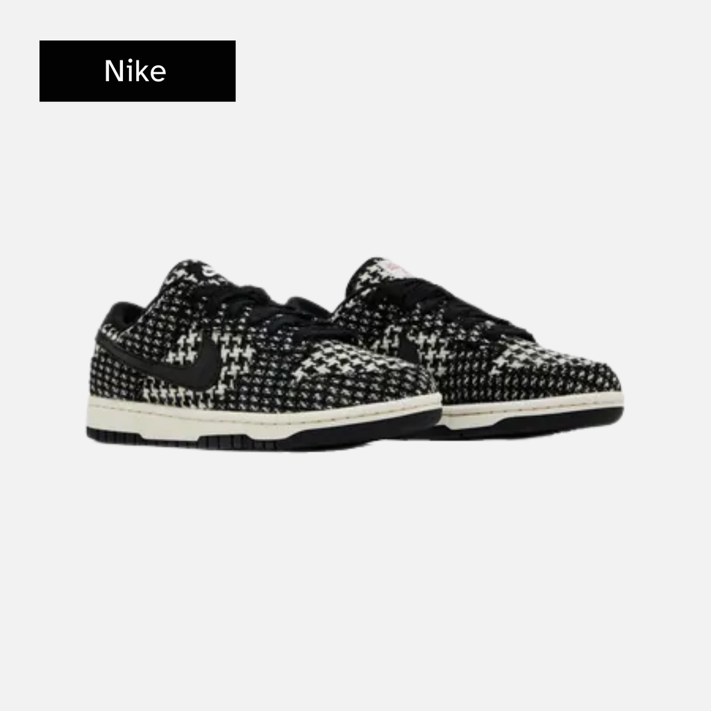 Harris Tweed x Nike Wmns Dunk Low 'Black Phantom'
