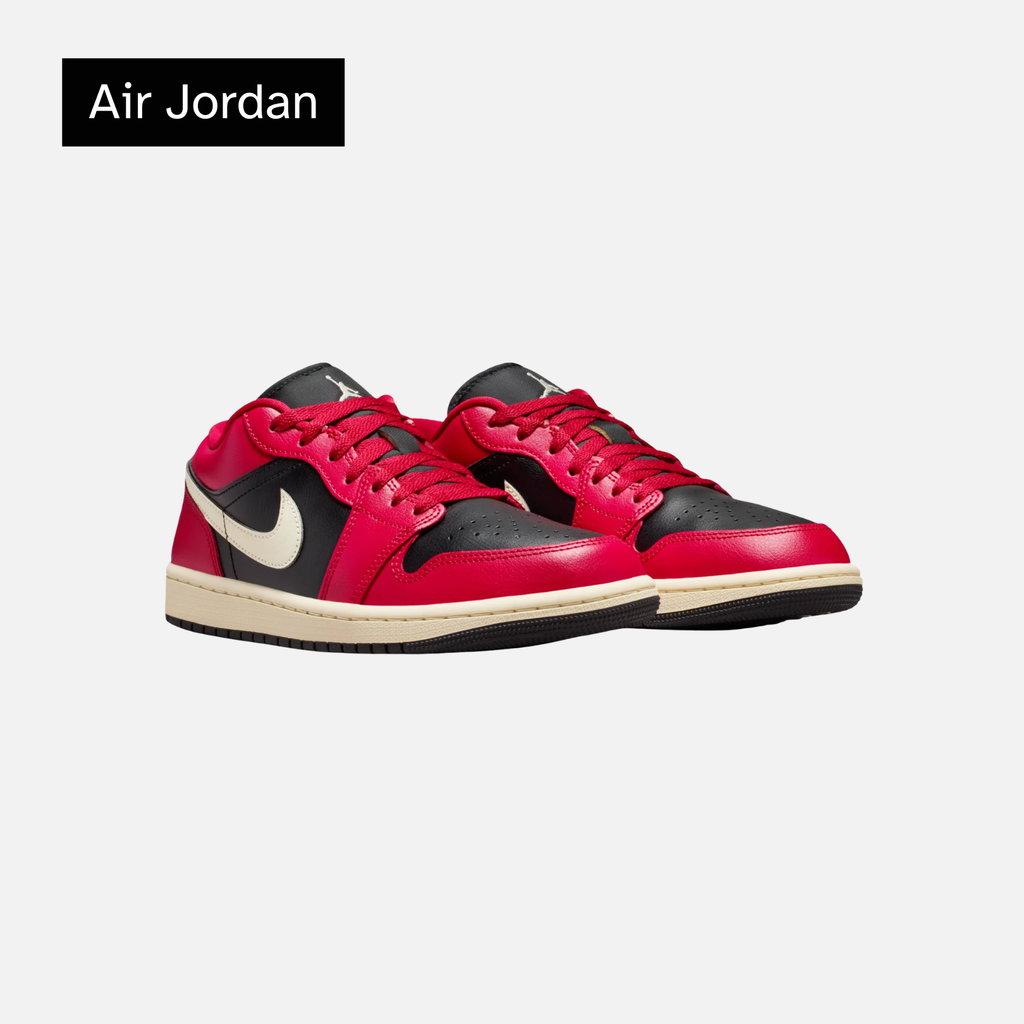 Wmns Air Jordan 1 Low 'Mystic Hibiscus Black''