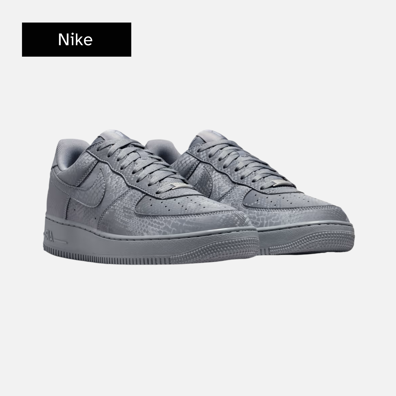 Kobe Bryant x Nike Air Force 1 Low 'Cool Grey'
