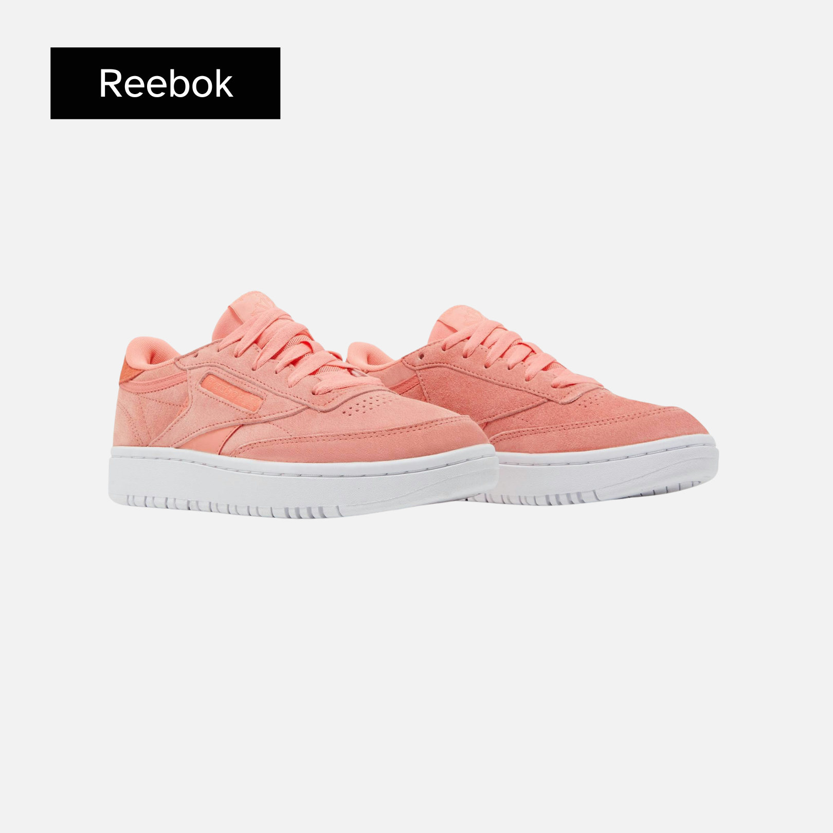 Wmns Club C Double 'Twisted Coral'