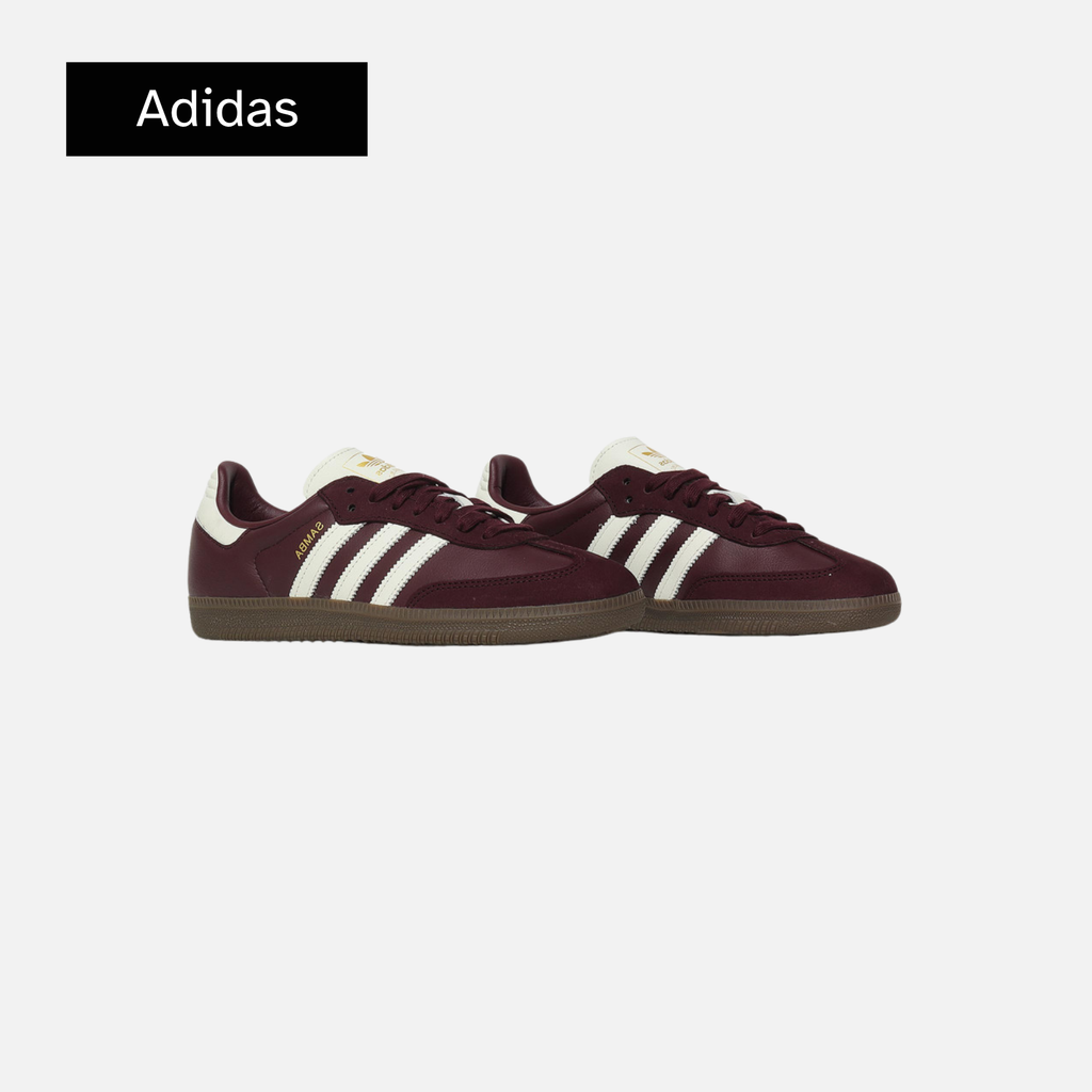 adidas Wmns Samba OG 'Maroon Off White Gum'