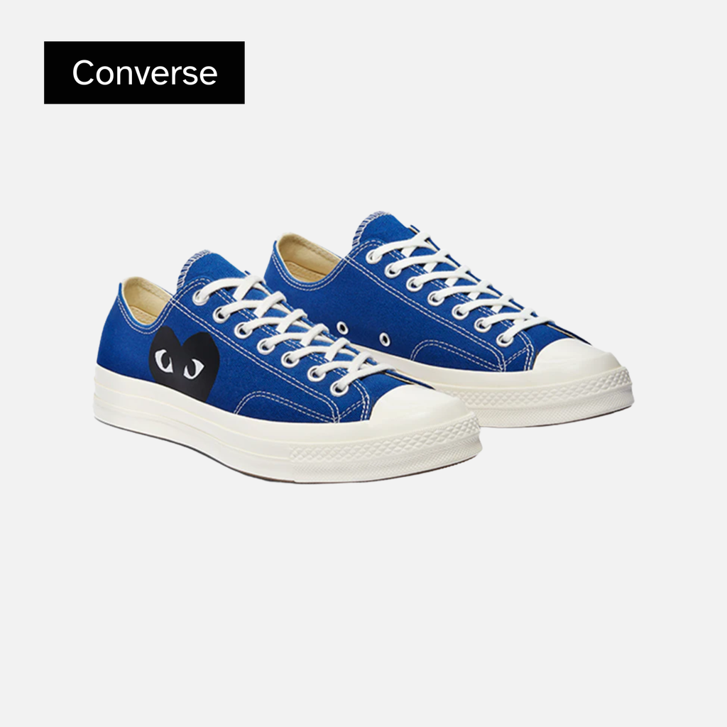 Comme des Garçons PLAY x Converse Chuck 70 Low 'Blue Quartz'