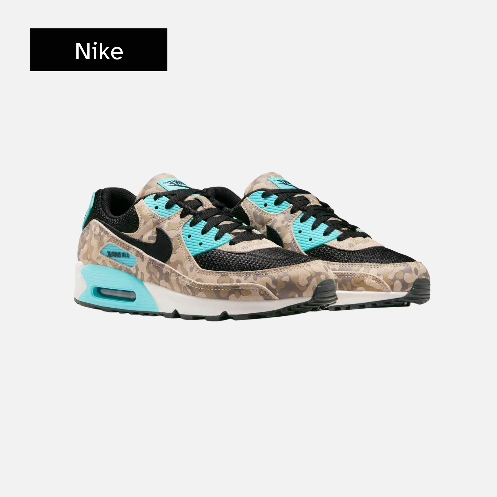 Nike Air Max 90 Premium 'Camo Pack - Aurora Green'