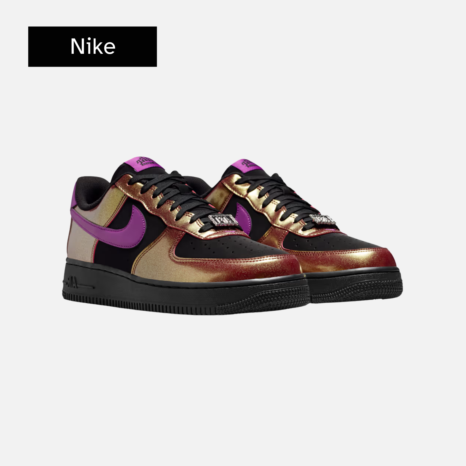 Nike Air Force 1 '07 LV8 'Gold Black Bold Berry'