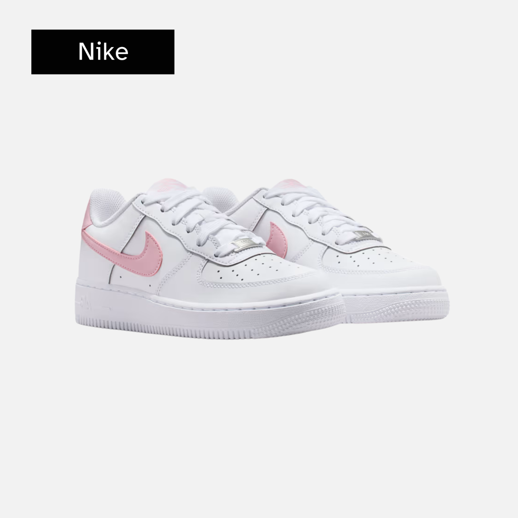 Nike Air Force 1 GS 'White Medium Soft Pink'