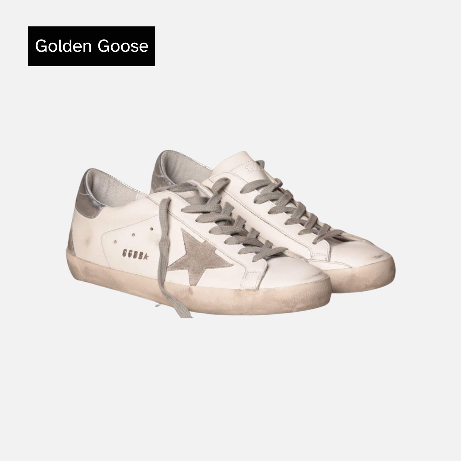 Golden Goose Superstar 'White Silver'