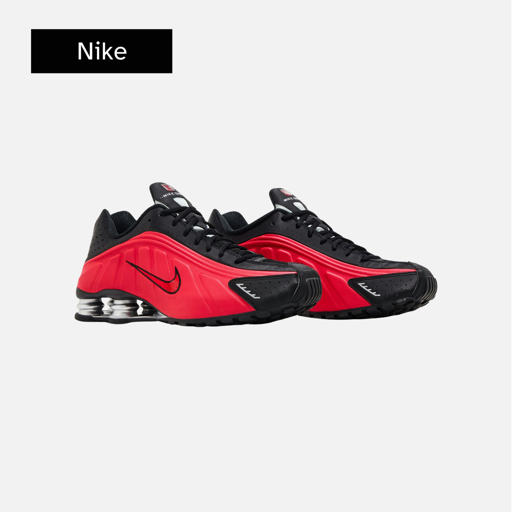 Nike Shox R4 'University Red Black'