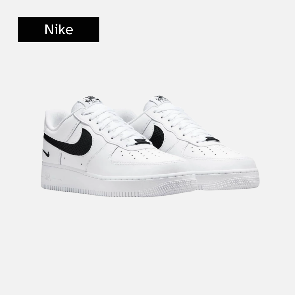 Nike Air Force 1 Low SE Nylon Swoosh White Black