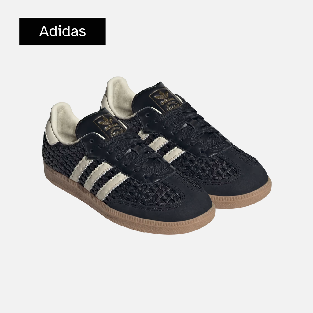 adidas Wmns Samba OG 'Core Black Cream White Gold Metallic'