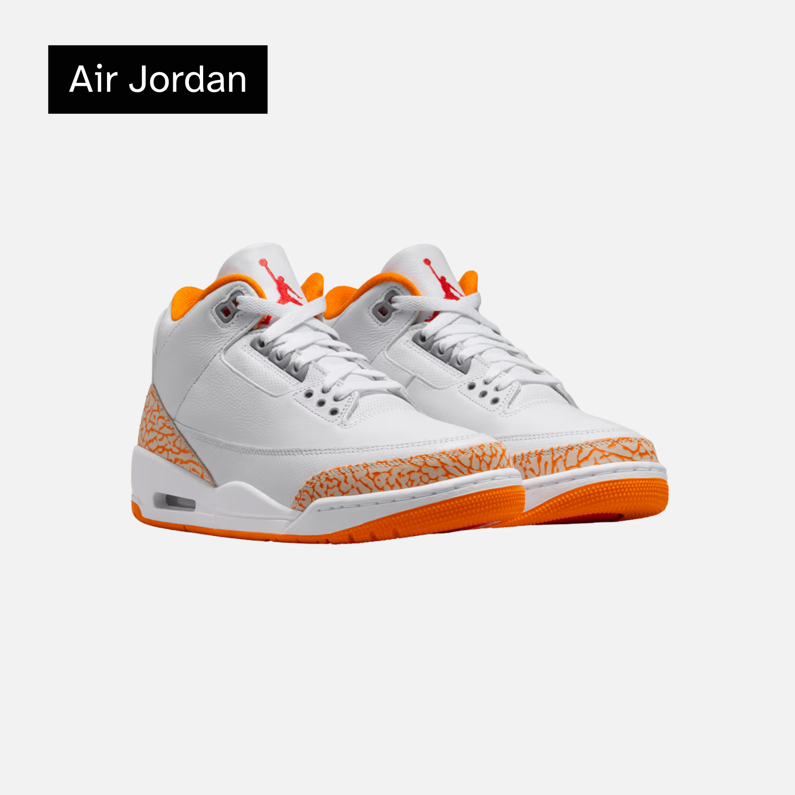 Wmns Air Jordan 3 'Orange Citrus'