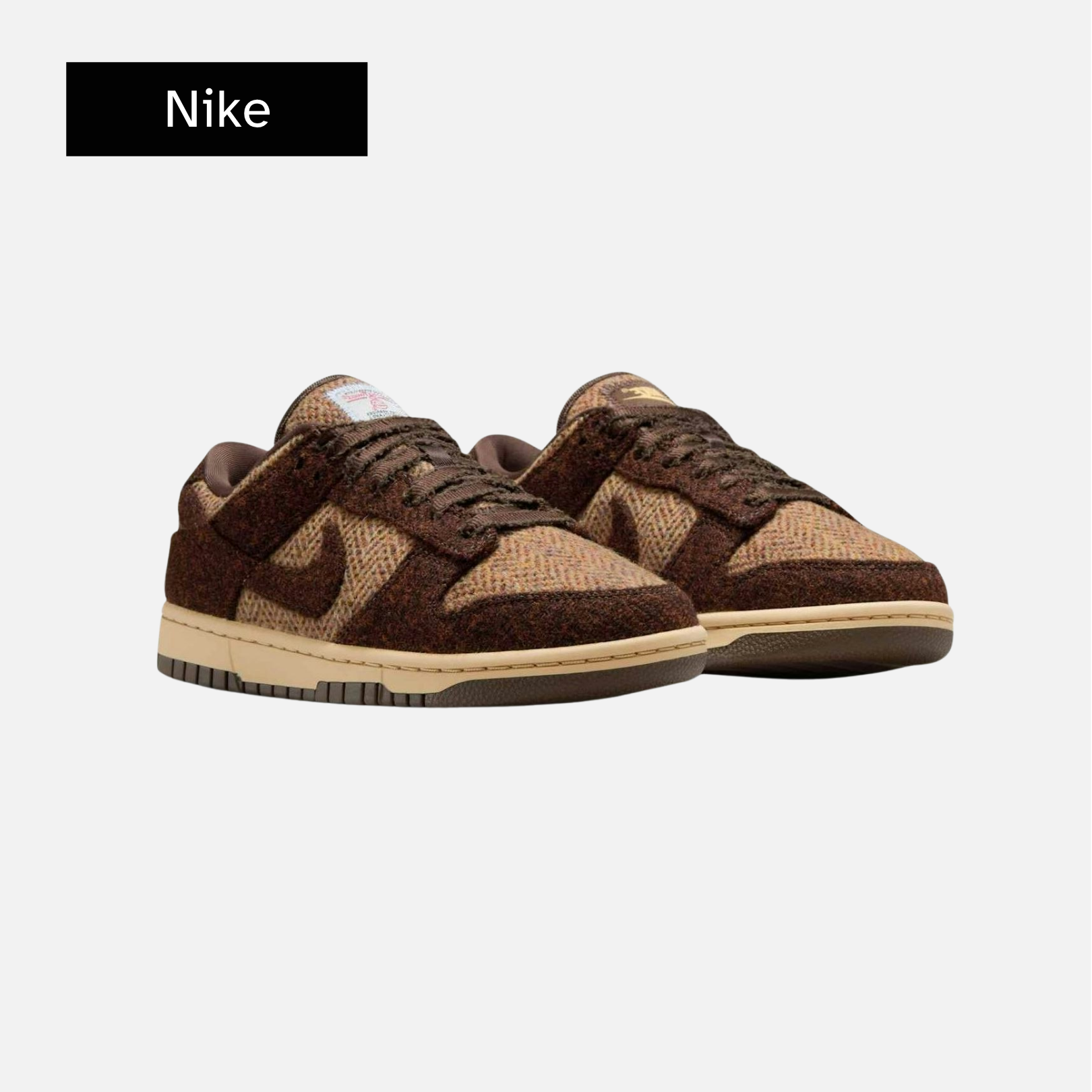 Harris Tweed x Nike Wmns Dunk Low 'Sesame'