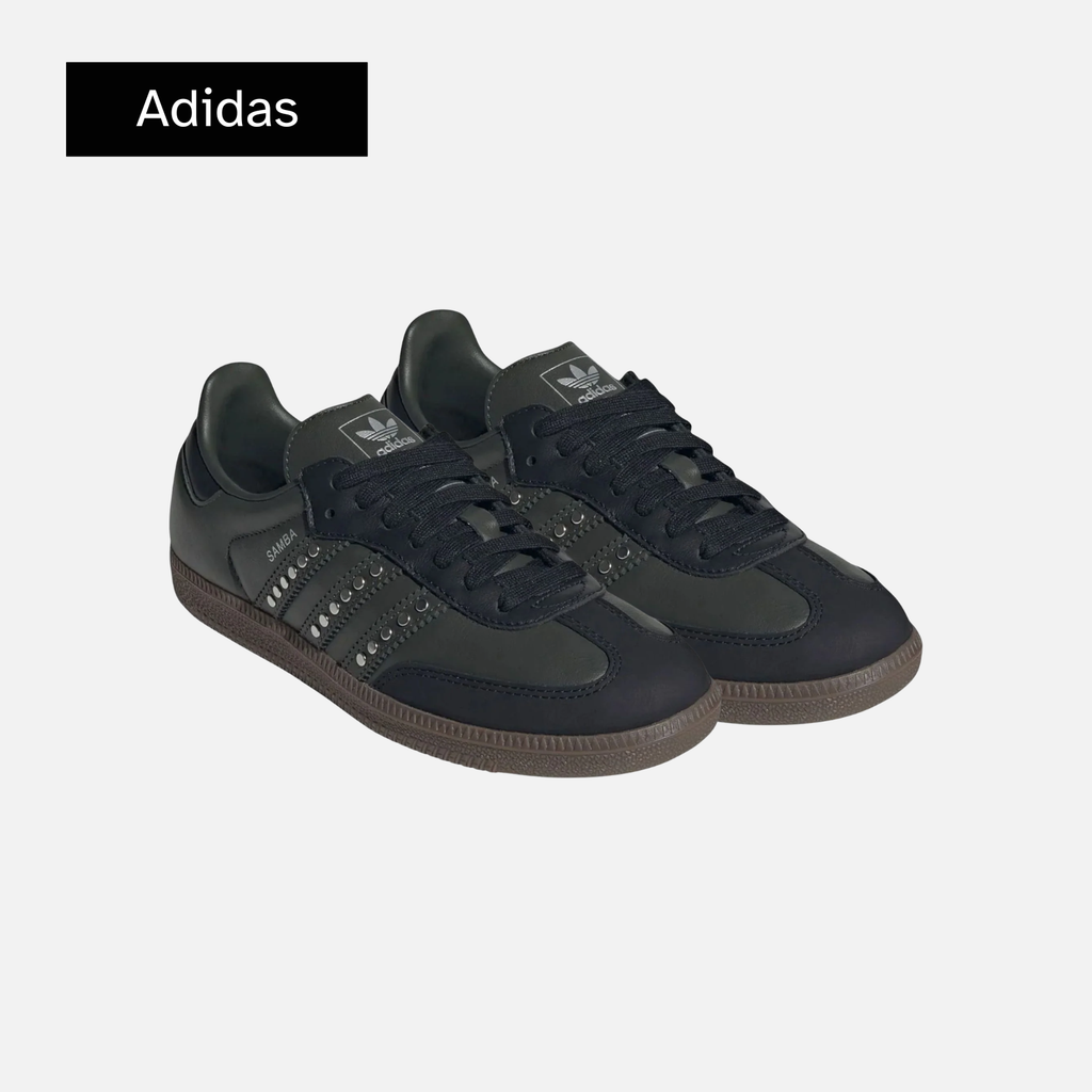 adidas Wmns Samba OG 'Studded Stripes - Black Earth'