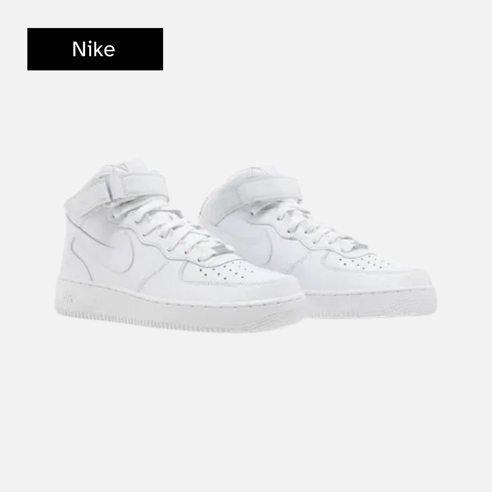 Nike Air Force 1 Mid '07 'Triple White'