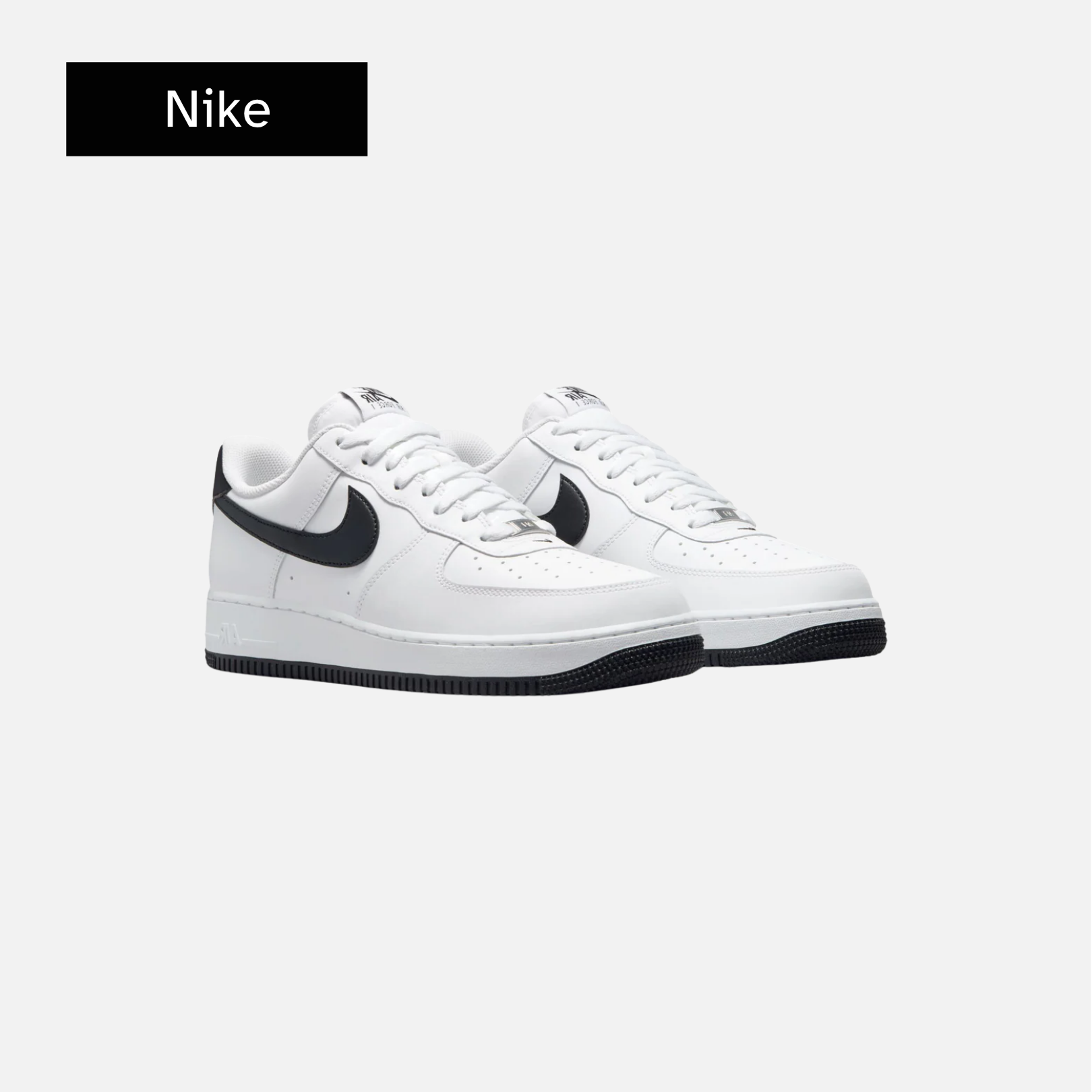 Nike Air Force 1 '07 'White Black Outsole'