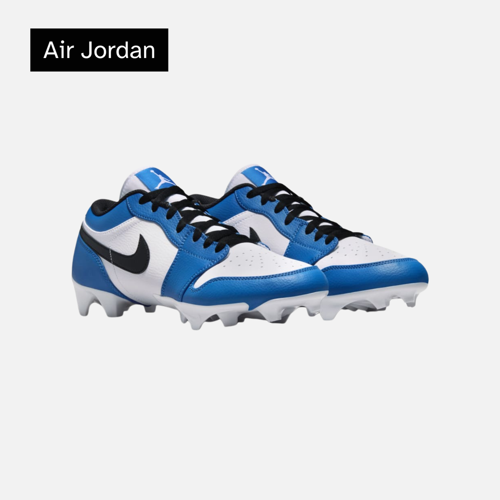 Jordan 1 Low TD Cleat 'White Black Royal'