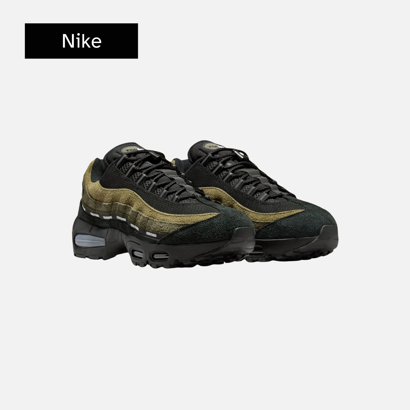 Undefeated x Nike Air Max 95 'Medium Olive'