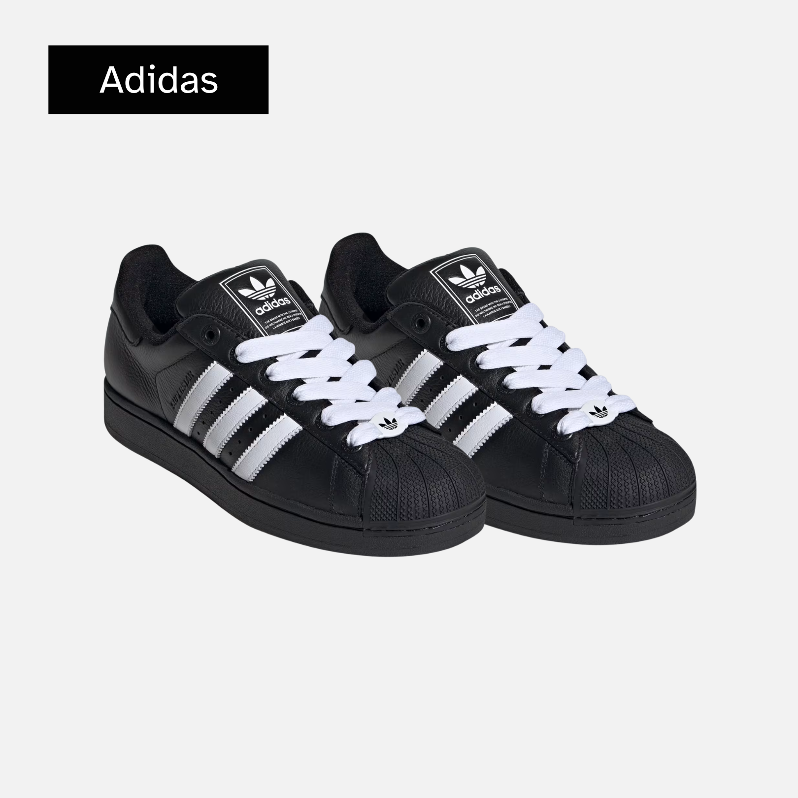 adidas Superstar 2 'Black White'