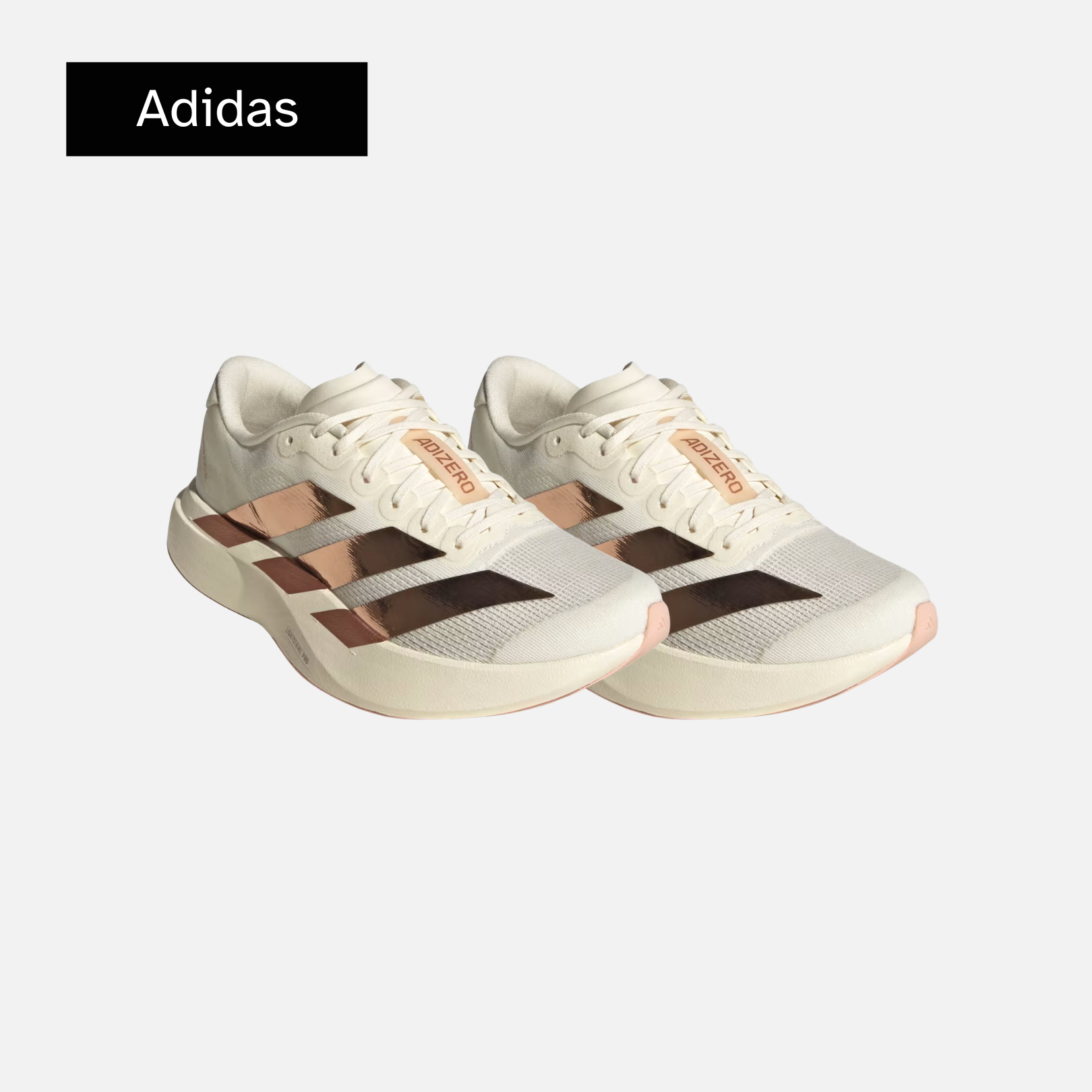 adidas adizero Evo SL W Off White Copper Metallic