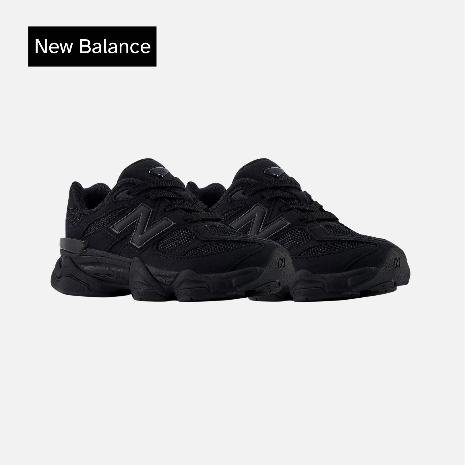 New Balance 9060 Little Kid 'Black Phantom'