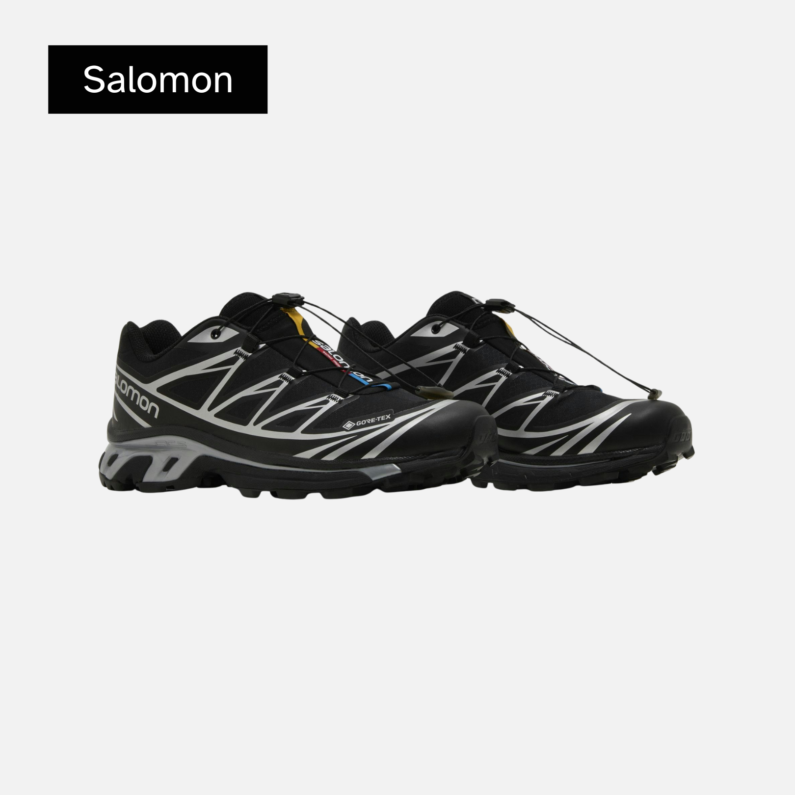 Salomon XT-6 GORE-TEX 'Black Silver'