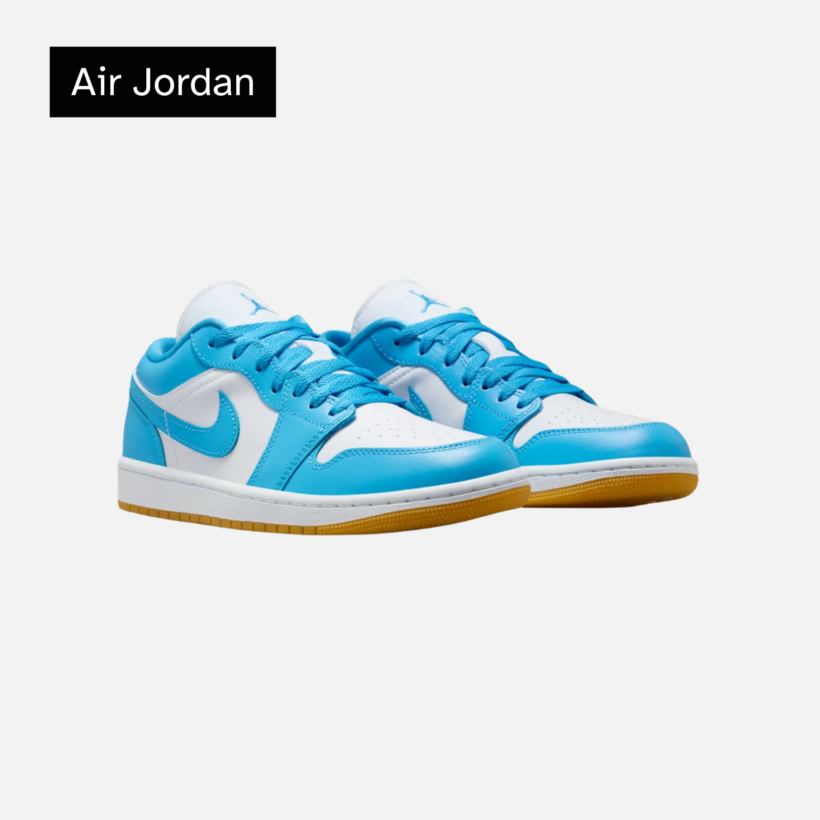 Wmns Air Jordan 1 Low 'Dark Powder Blue Gum'