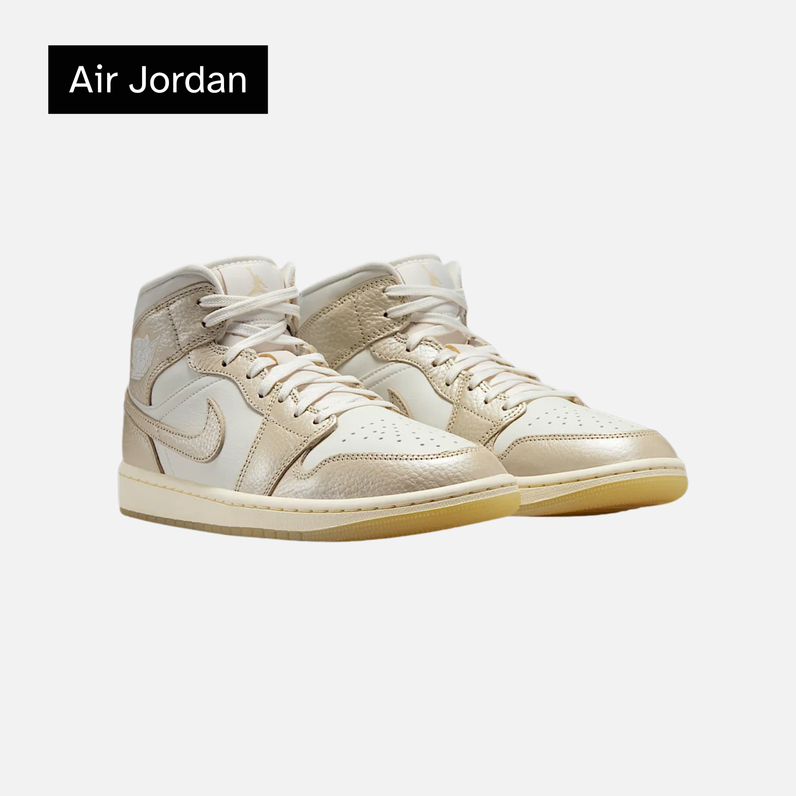 Wmns Air Jordan 1 Mid 'Hoops Gold Pack'