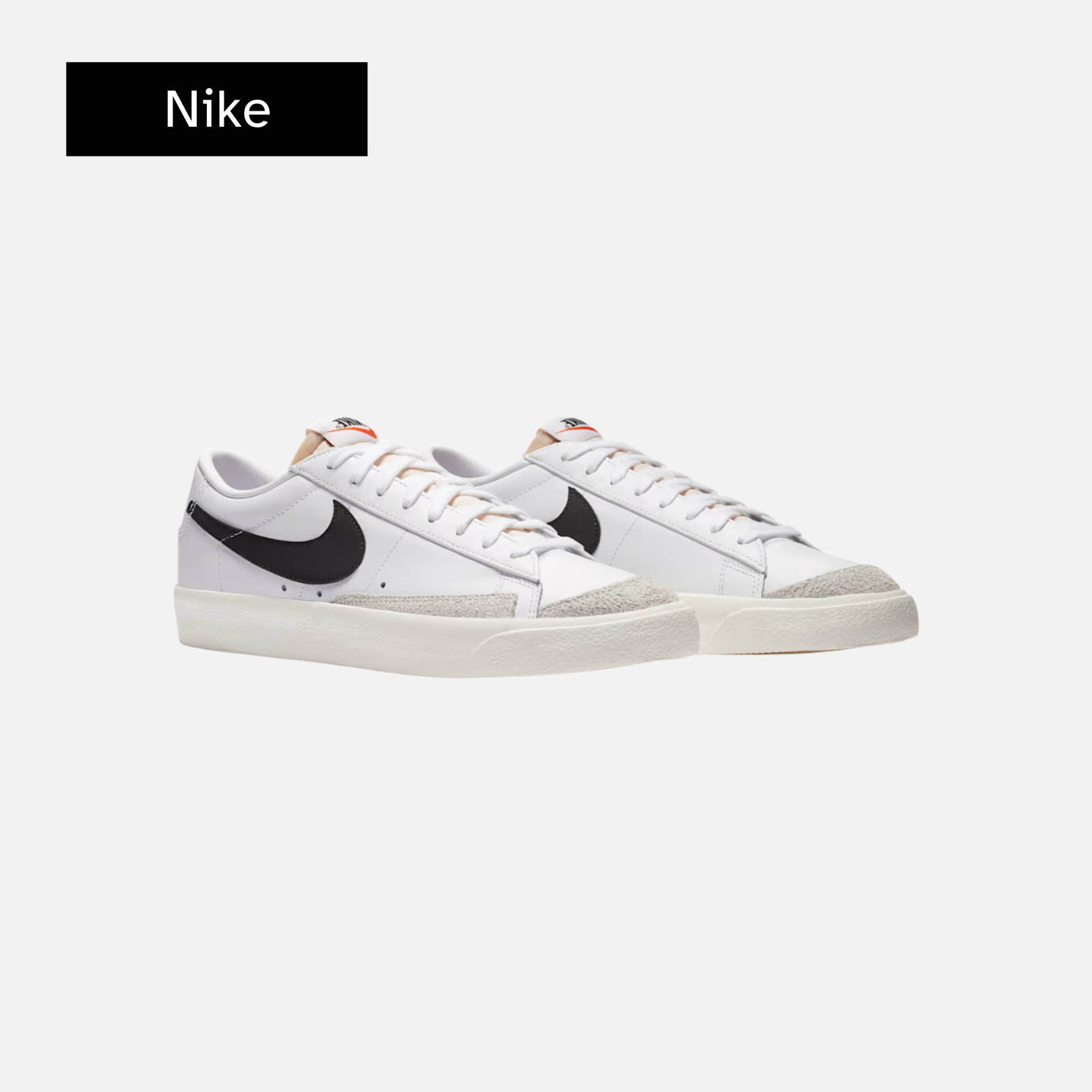 Nike Blazer Low '77 Vintage 'White Black'