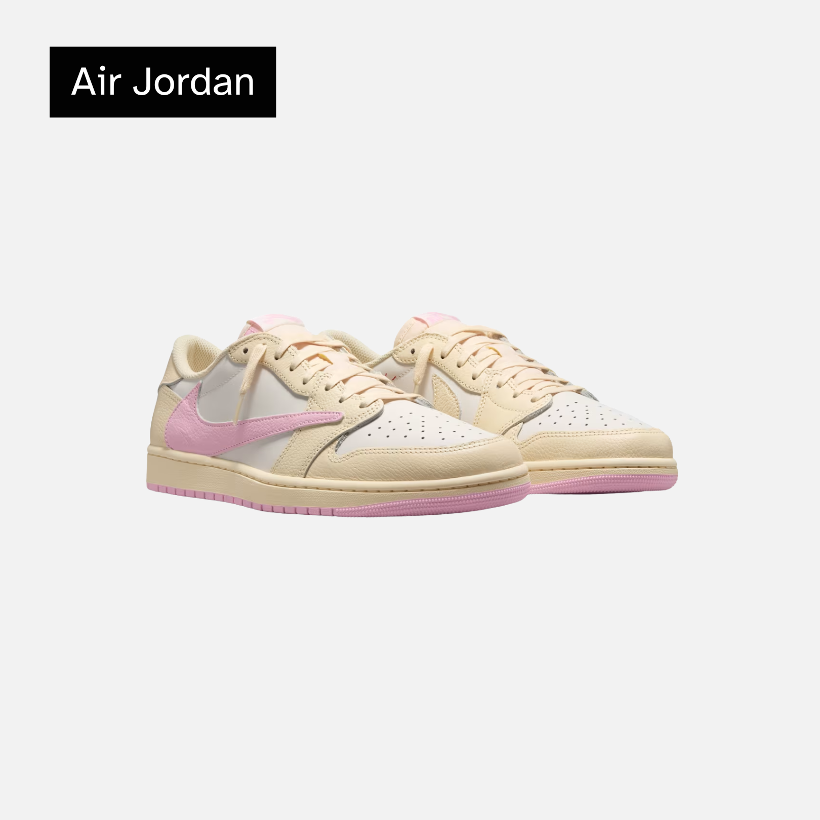 Travis Scott x Air Jordan 1 Retro Low OG 'Shy Pink'