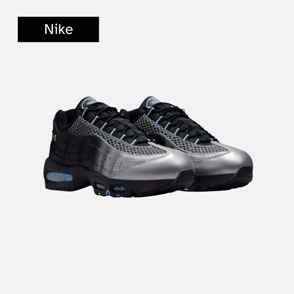 Palace x Nike Air Max 95 'Big Bubble - Metallic Silver'